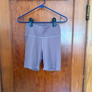 Amazon Gray Mauve Biker Shorts
